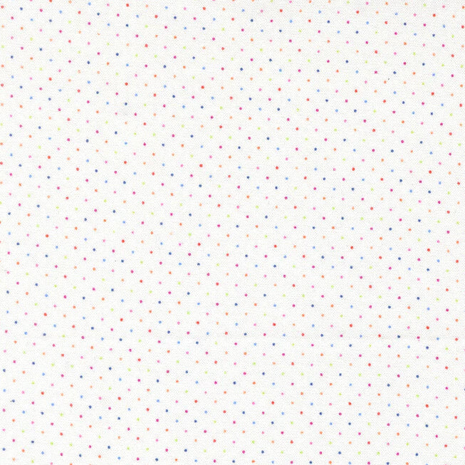Fruit Salad Pin  Dots - Off White