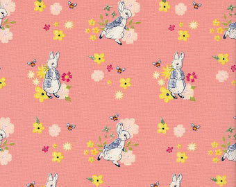 Peter Rabbit Floral Bee Light Pink