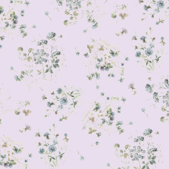 Au Naturel Floral - Purple