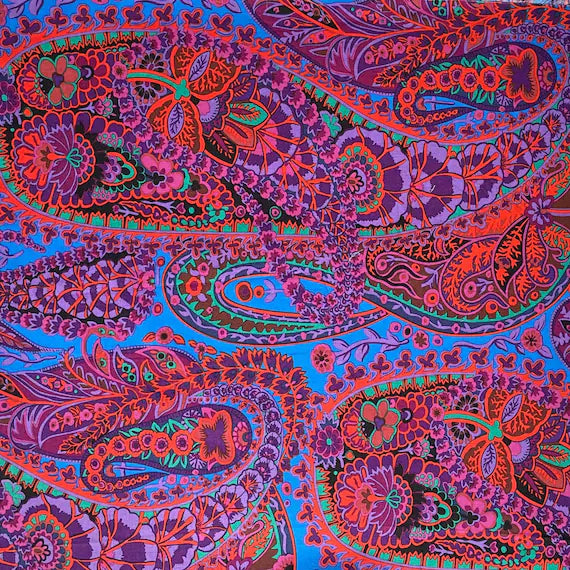Paisley Jungle Purple Floral