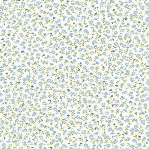 Petite Garden - Florals Blue and Yellow