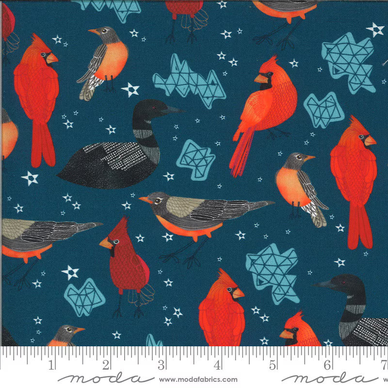 Lakeside Story Birds - Fat Quarter