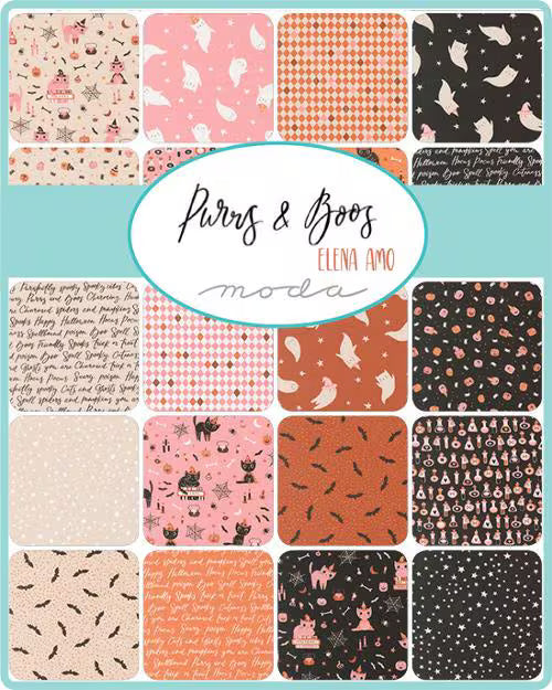 Purrs and Boos Charm Pack