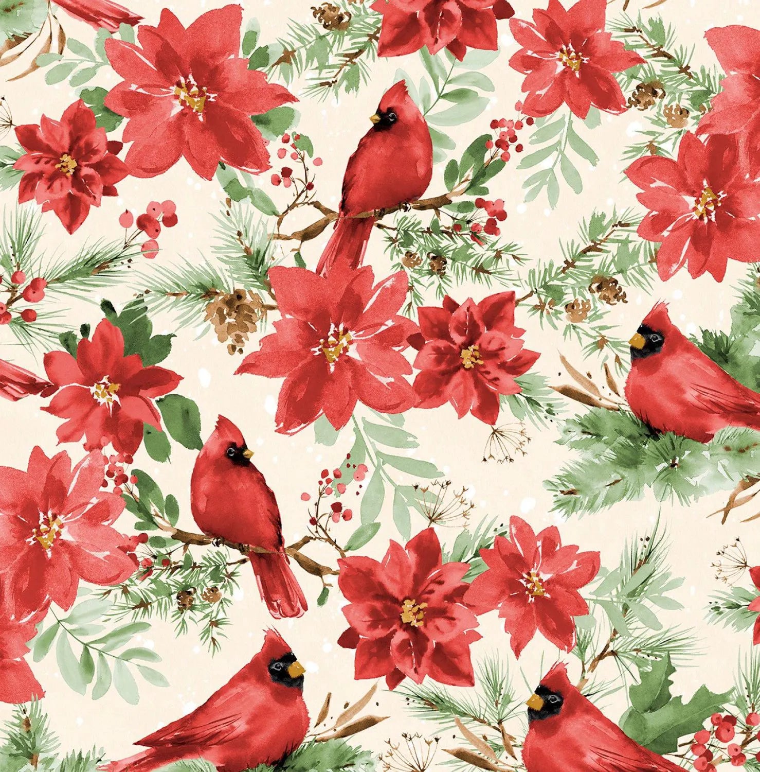 Cardinal Celebration 4 pc. Fat Quarter Bundle