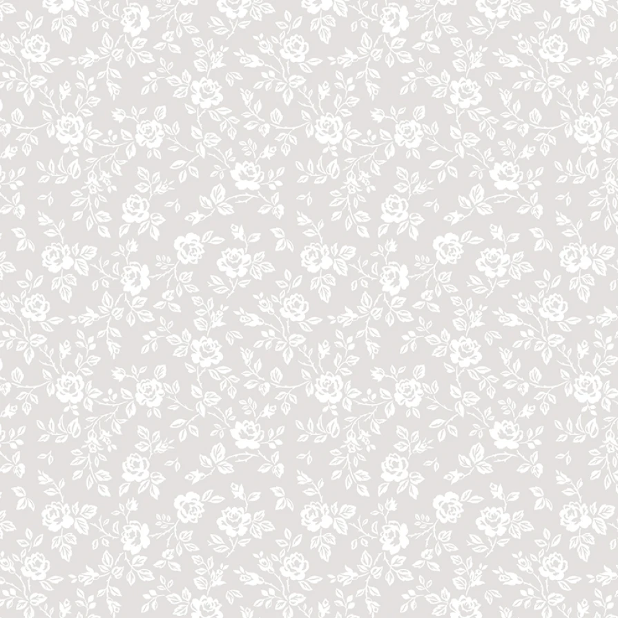 Elegant Essentials Small Floral Pearl - White