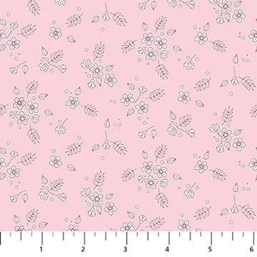 Floral Romance Blossoms Pink