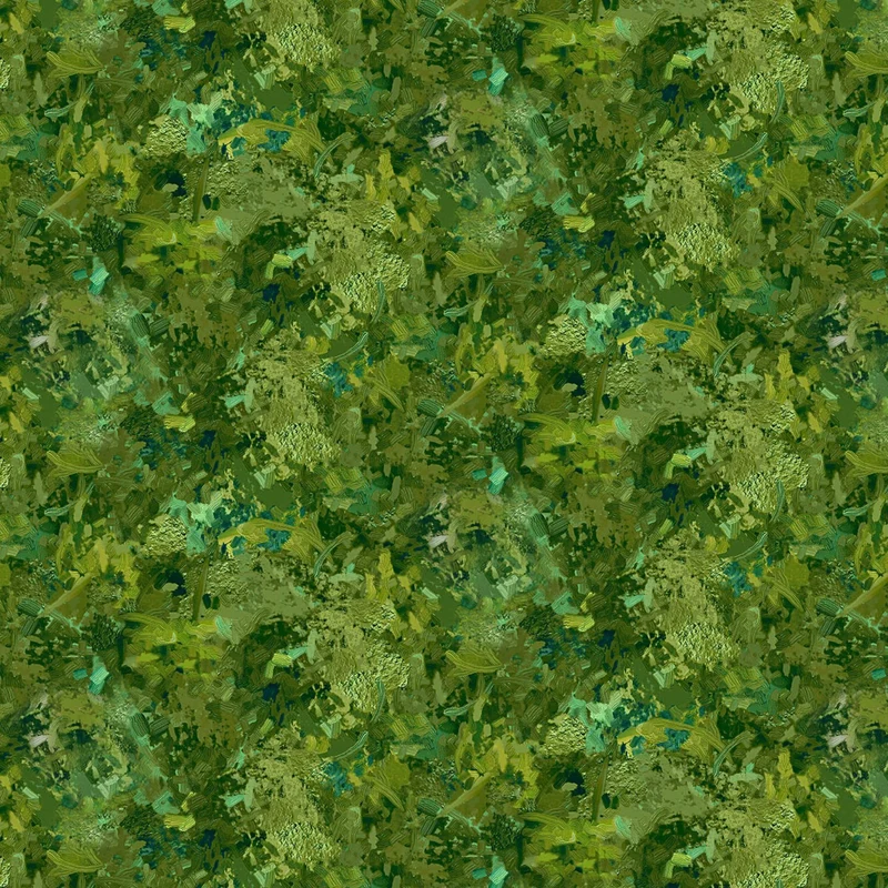 Canoe Lake Multi Texture - Green
