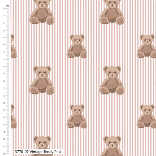 Toybox Treasures Vintage Teddy - Pink