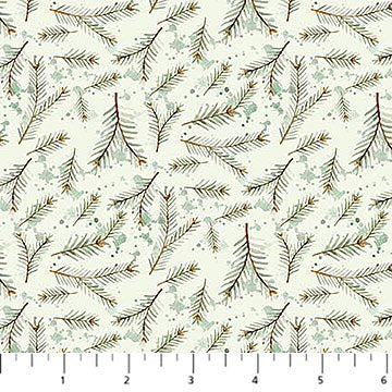 Snowbound Twigs - Green