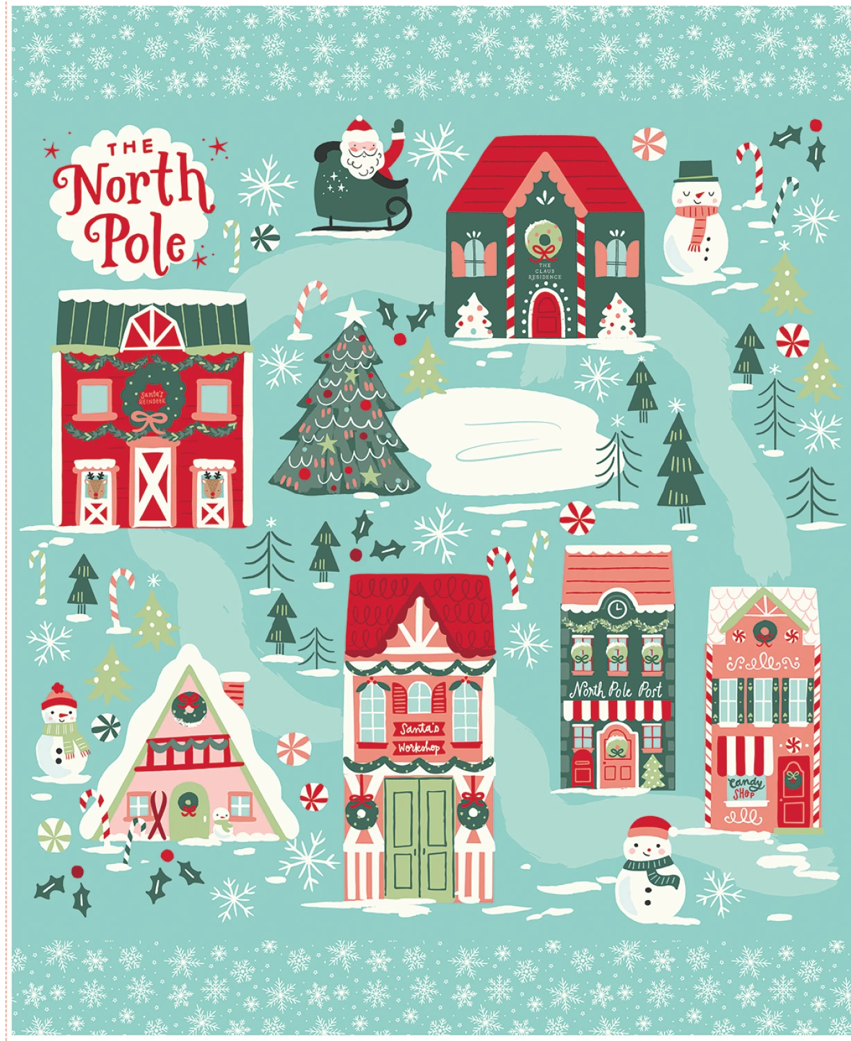 The North Pole Panel - Flannel