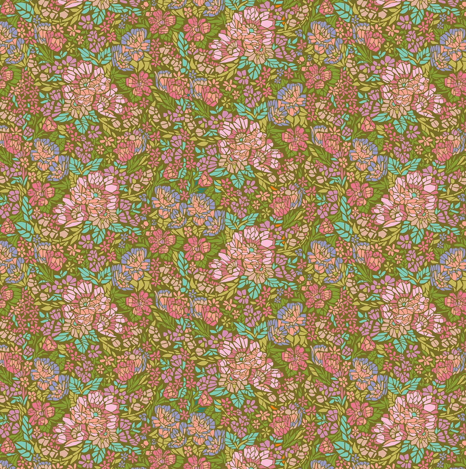 Rhapsody Mosaic - Avocado