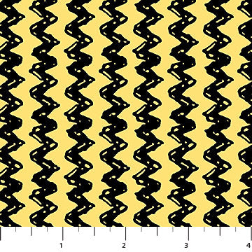 Peanuts Zig-Zag Stripe - Yellow and Black