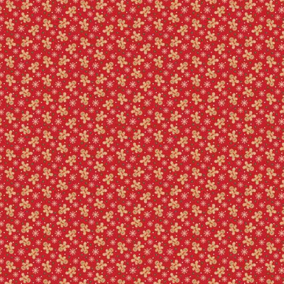Very Merry Festive Gingerbread Fun - Red