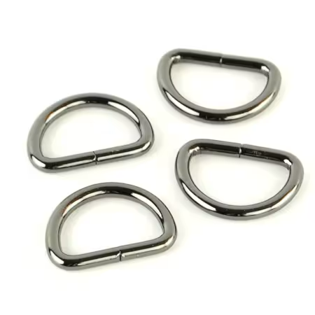 Metal D-rings 3/4"