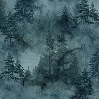Altitude Tonal Trees - Dark Blue