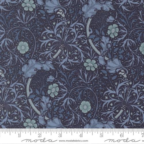 Morris Muse Seaweed Florals - Twilight