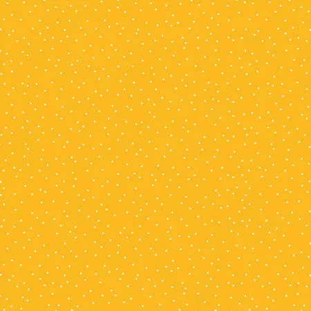 Lucky Bugs Dots - Marigold and White