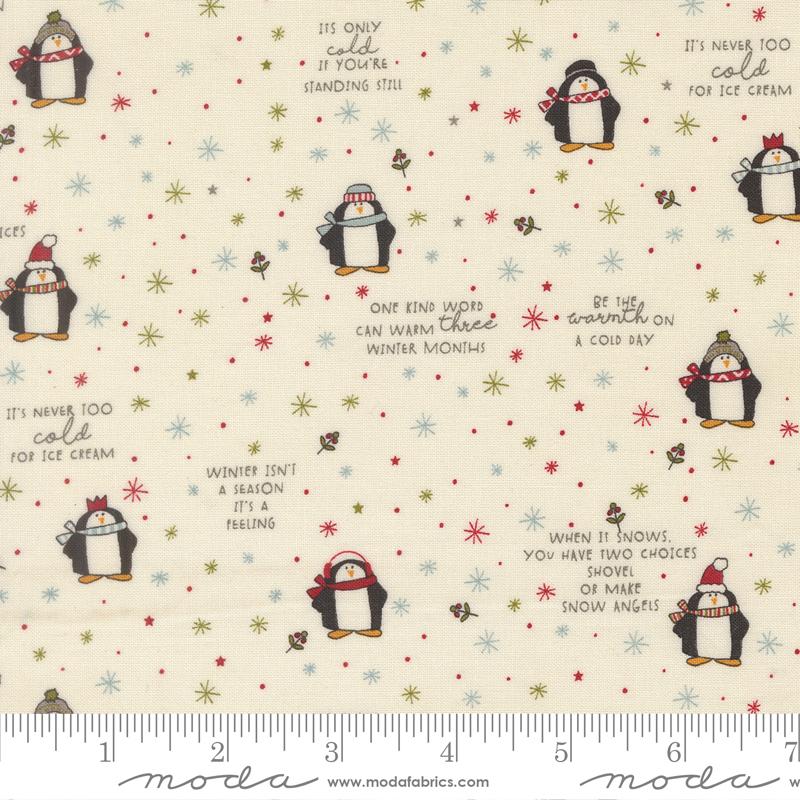 Chilly Christmas Mr. Penguins - Vanilla Cream