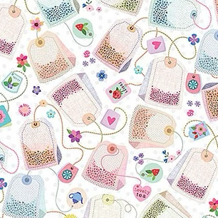My Cup of Tea - Tea Bags - White Multi