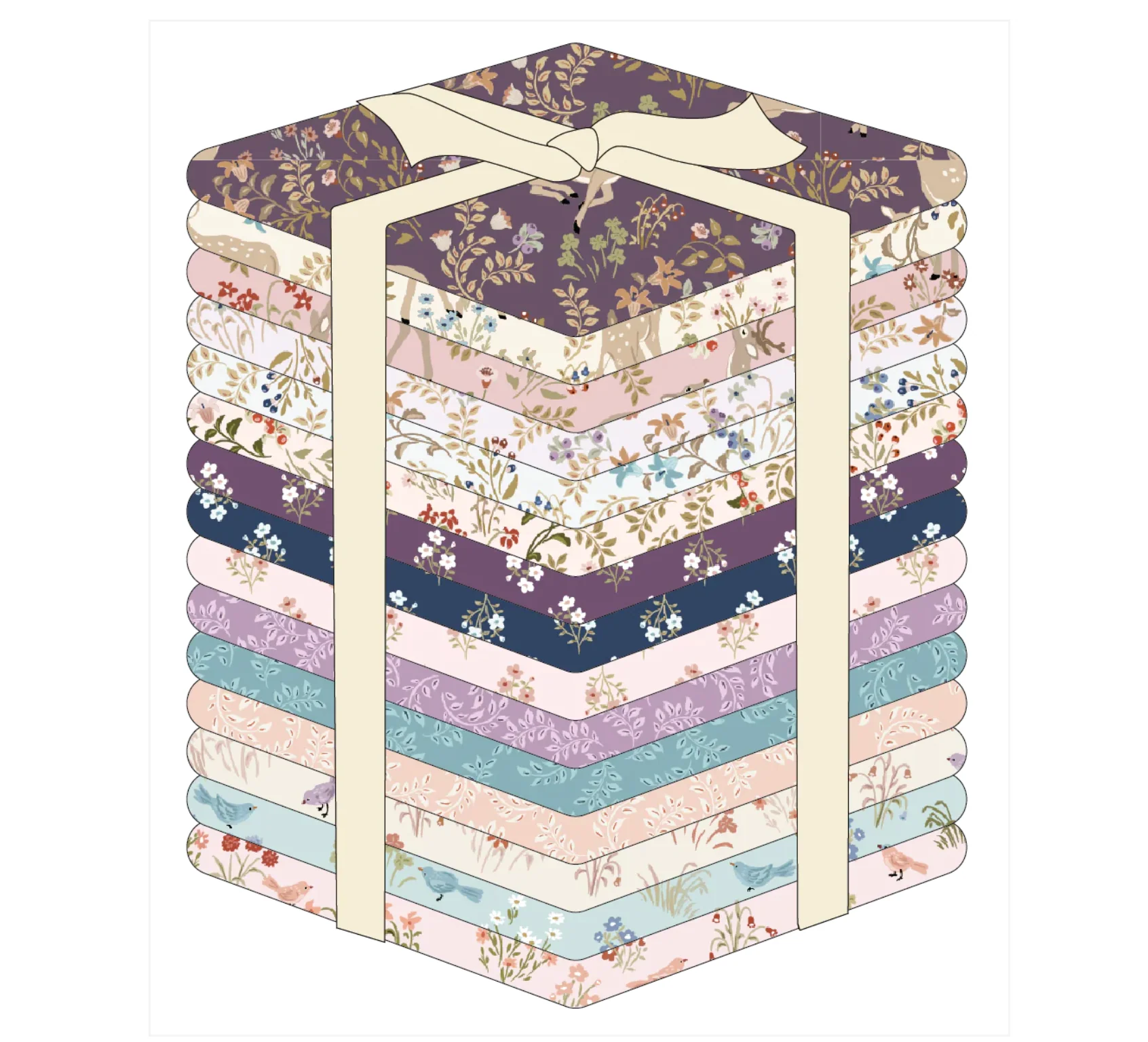 My Darling Deer 15 Pc. Fat Quarter Bundle