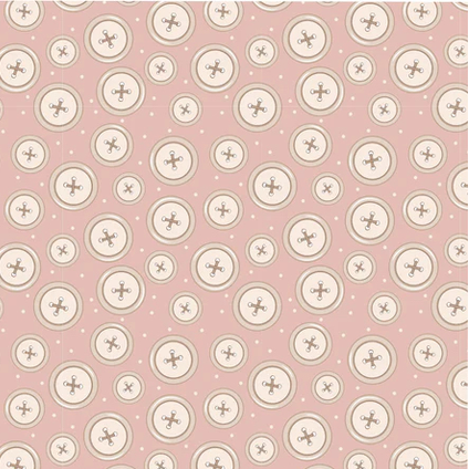 Toybox Treasures Buttons - Pink