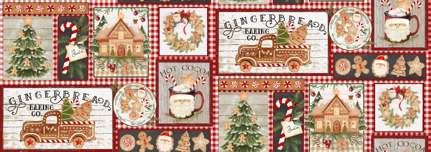 Very Merry Gingerbread - Patch Multi