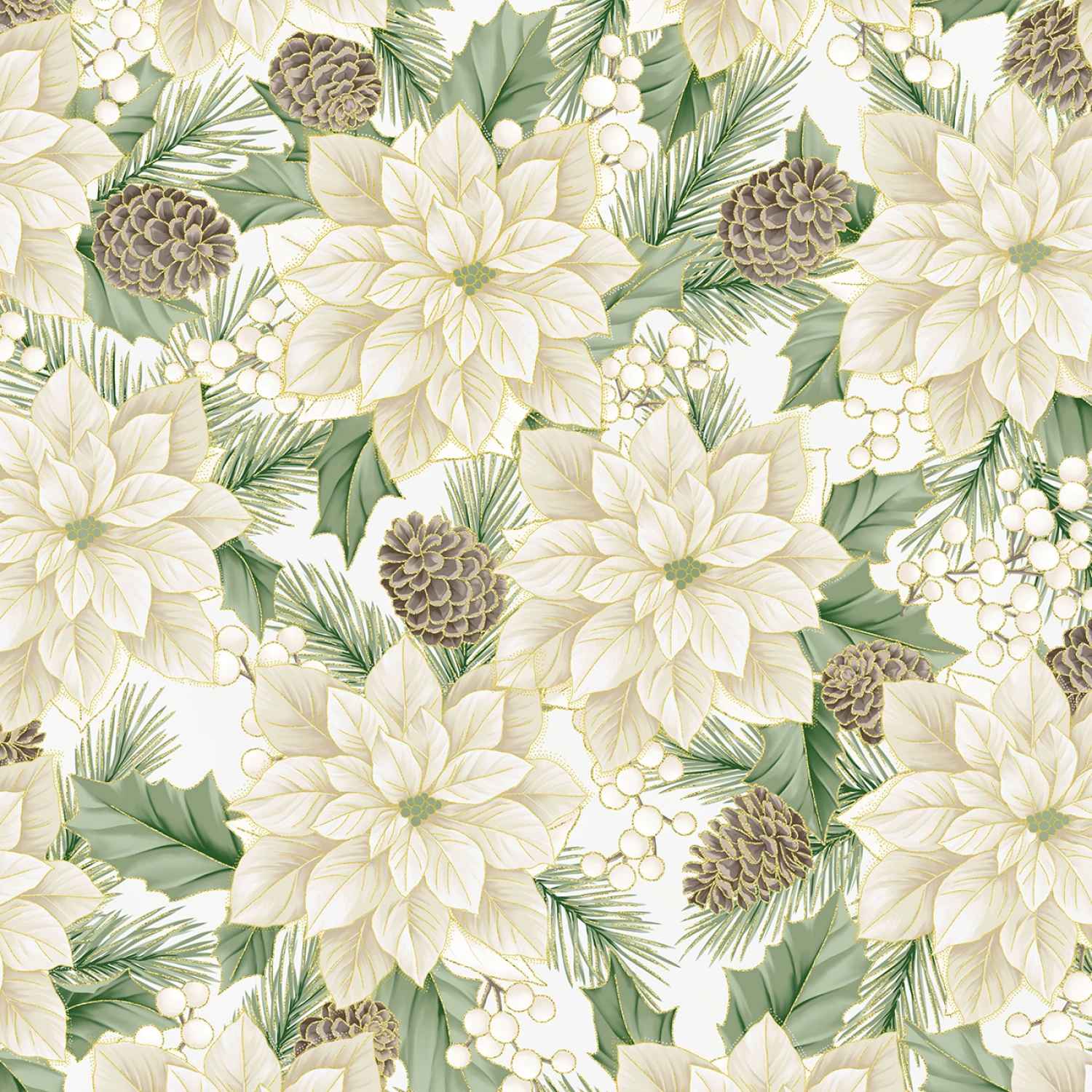 Christmas Wish - Parchment/Gold
