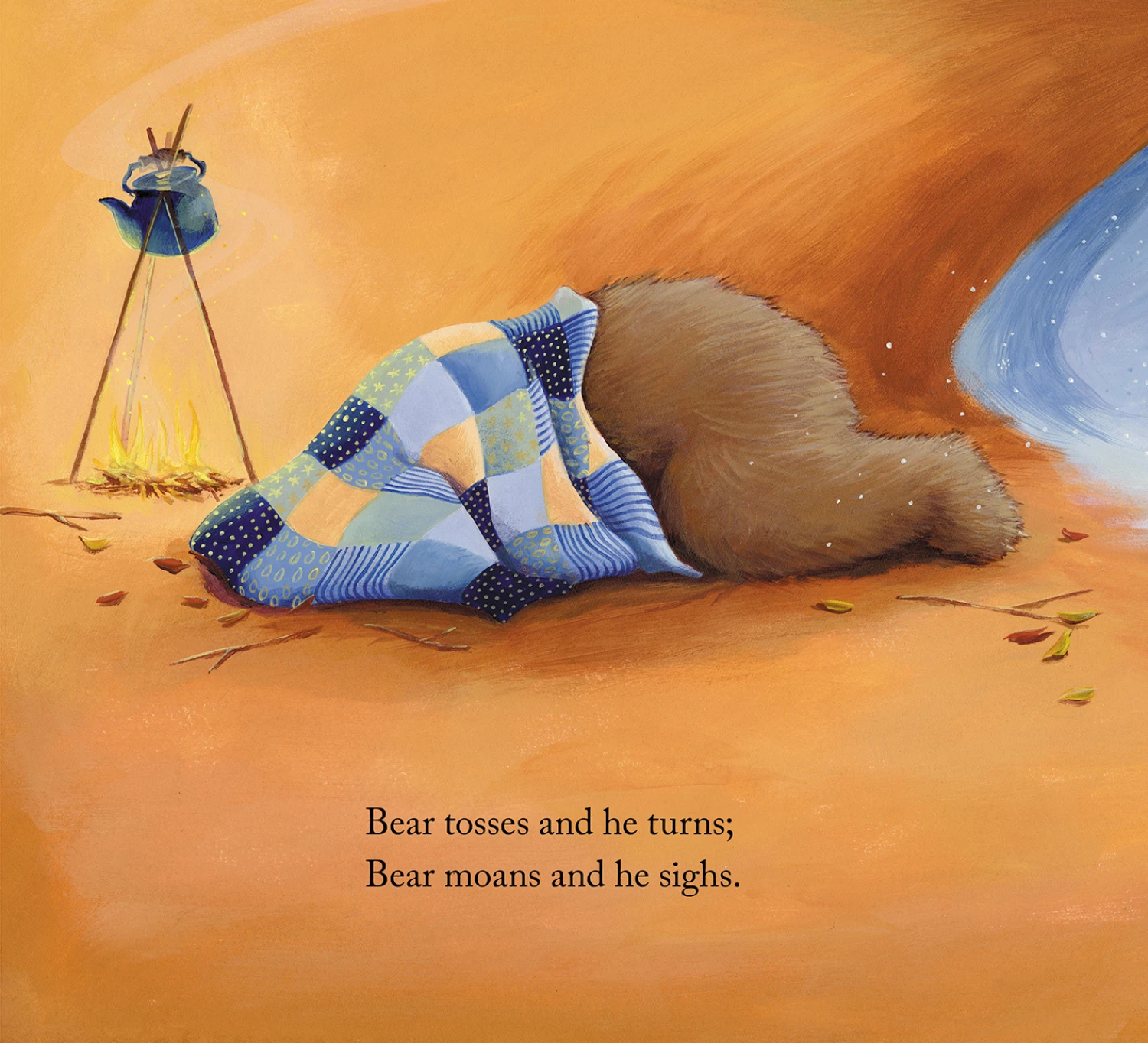 Bear Can't Sleep Children's Book