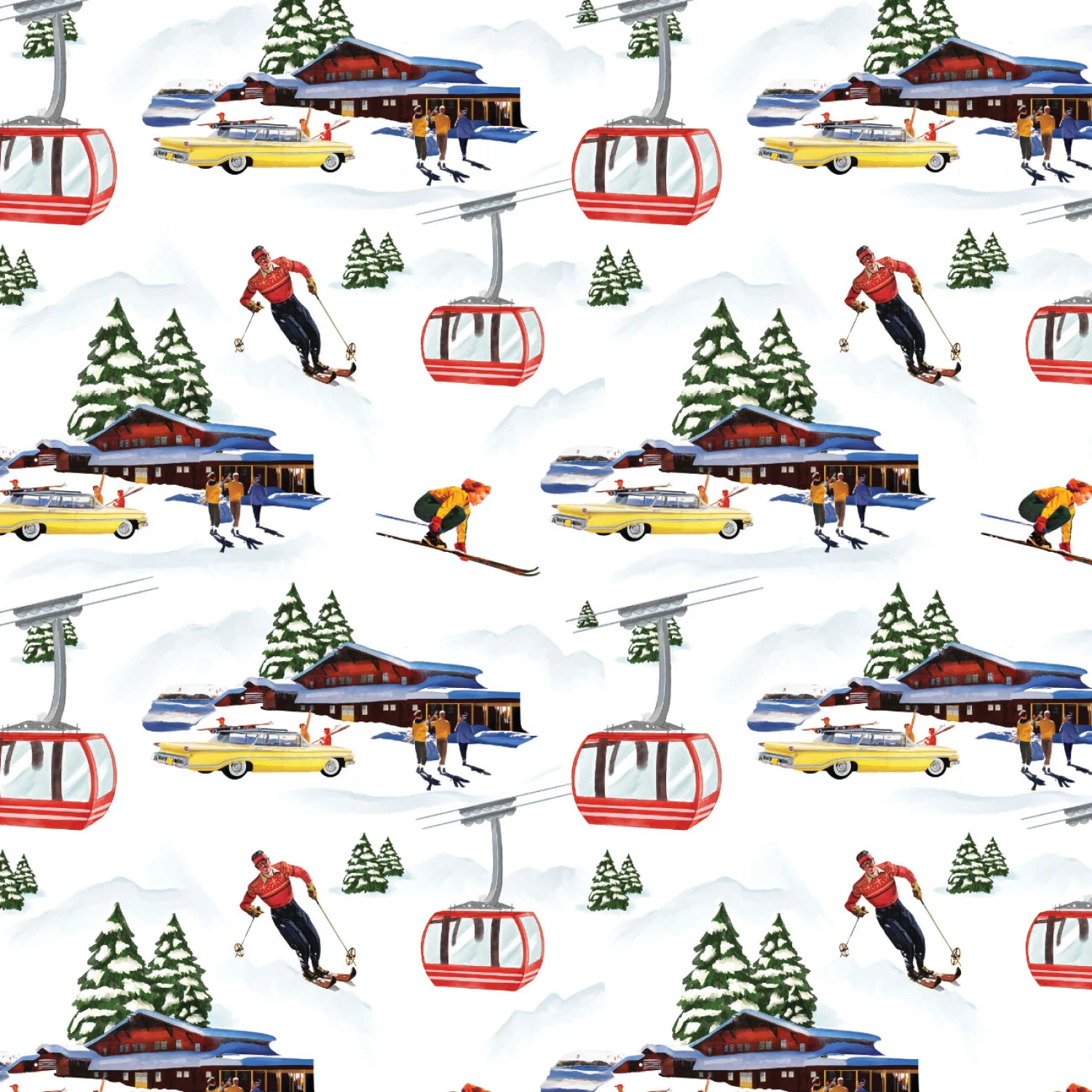 Après Ski Resort - White