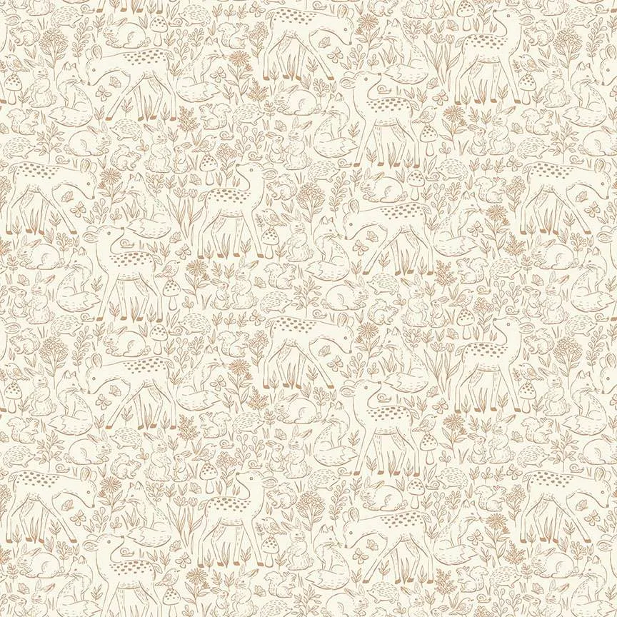 Little Ones Etched - Brown