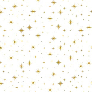O' Christmas Tree Shimmer Stars - White