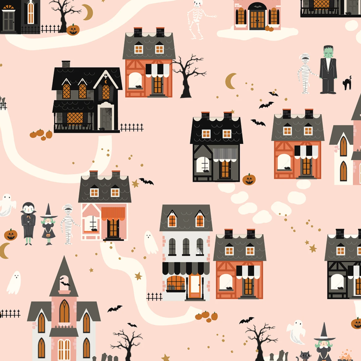 Frank and Friends Houses - Pink