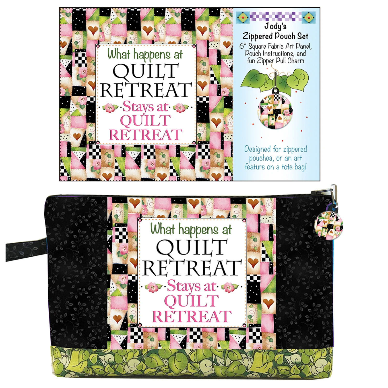 Zipper Pouch Set Quilt Retreat