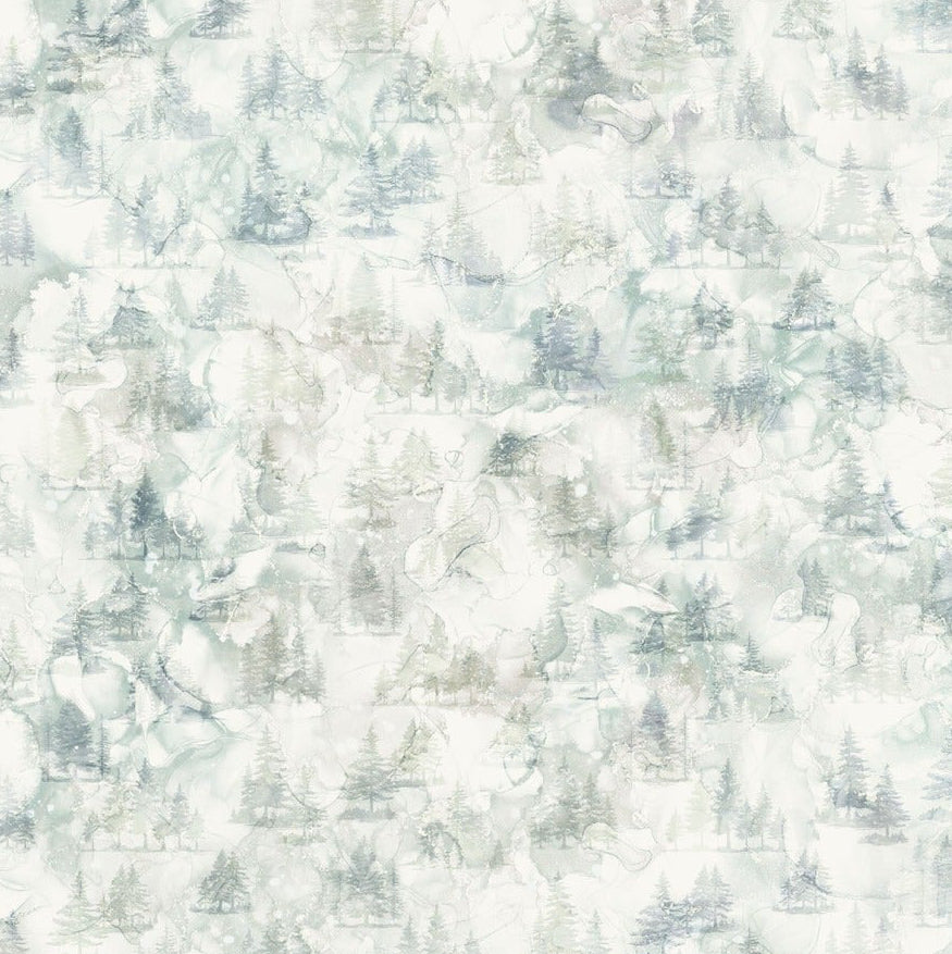Altitude Mini Trees - Off White/Blue