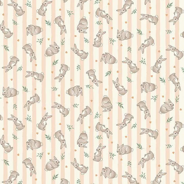 Little Ones Bunnies - Coral