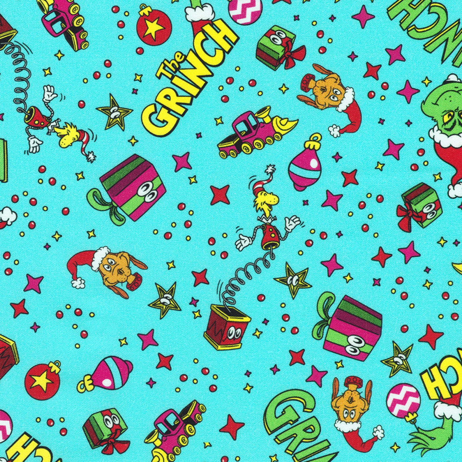 How The Grinch Stole Christmas - Grinch Icon Toss Snow