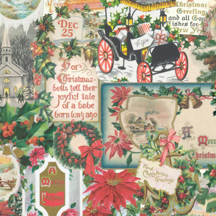 Candlelight Christmas Collage - Multi