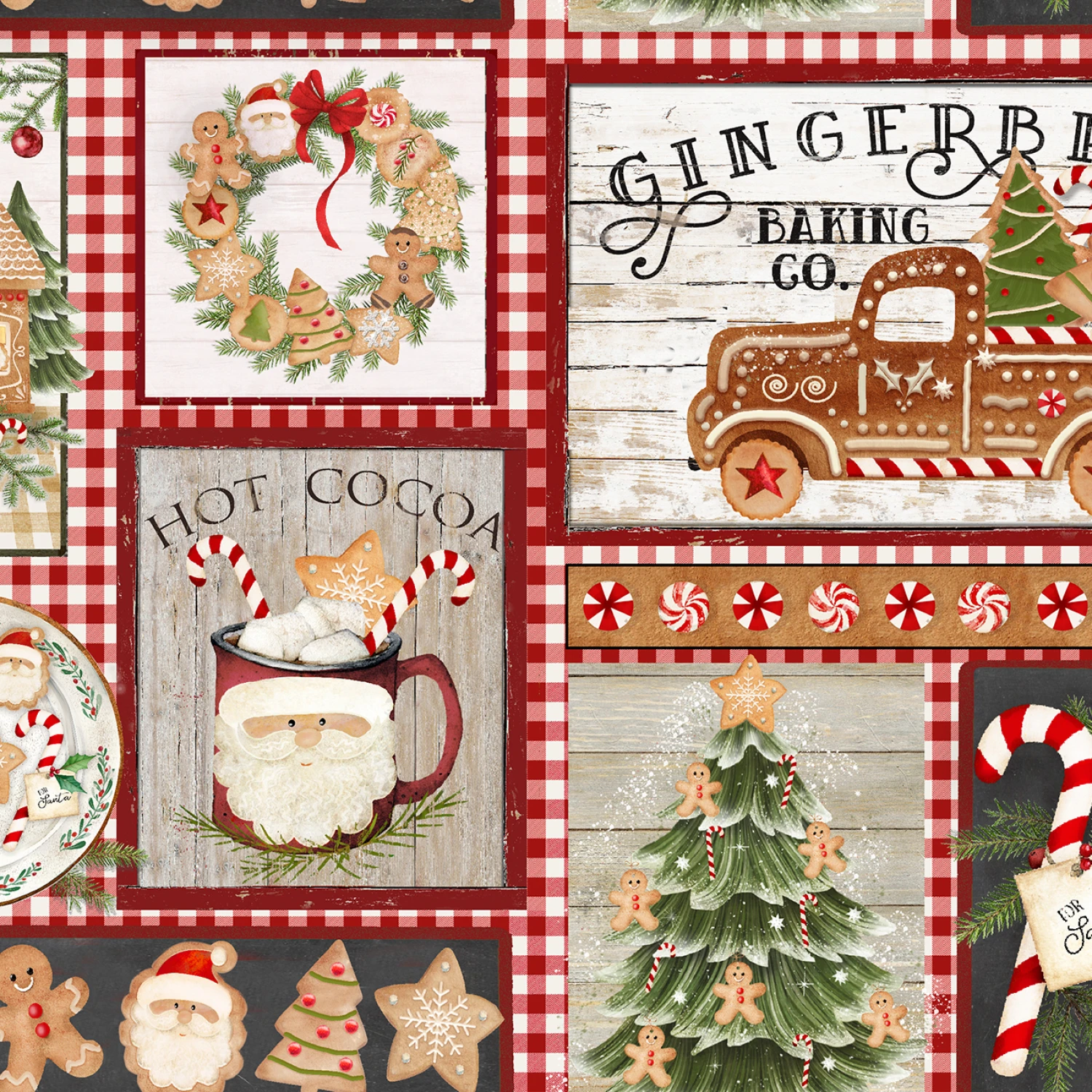 Very Merry Gingerbread - Patch Multi
