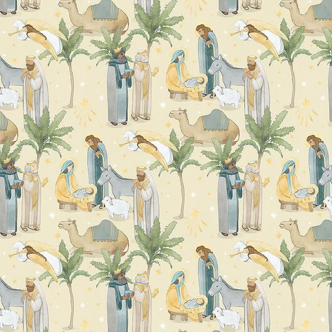 Nativity Scenic - Multi Cream
