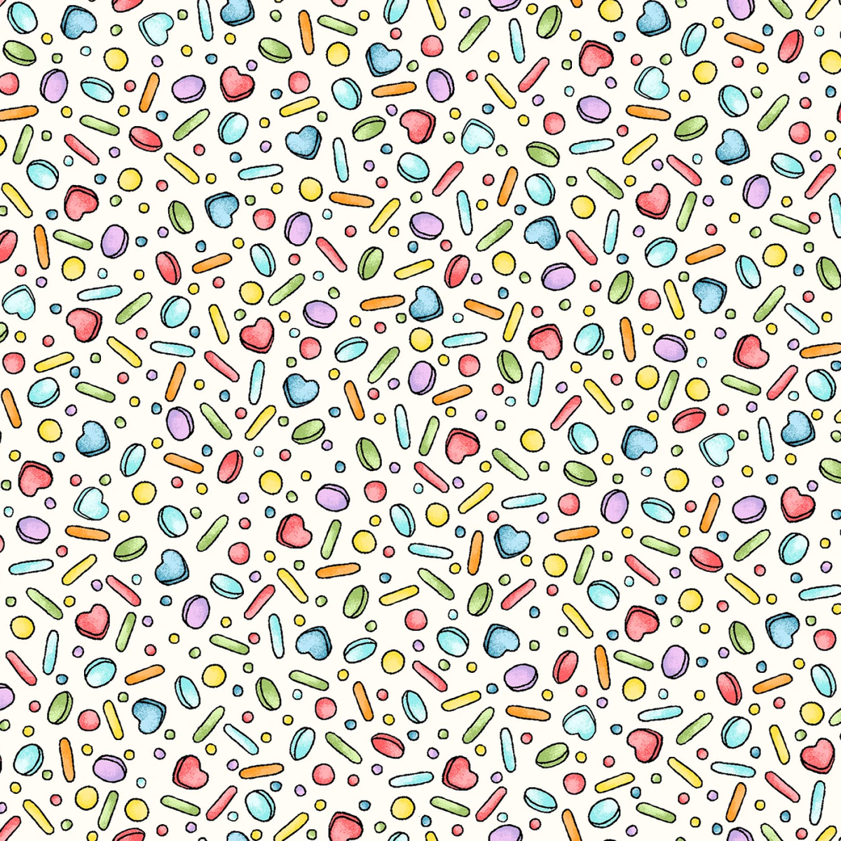 Dessert Pastilles Rainbow - Cream