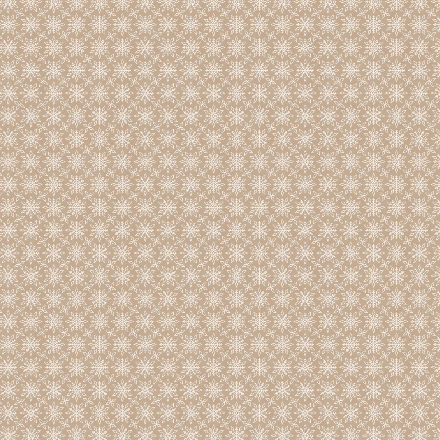 Home for the Holidays Detailed Snowflakes - Tan