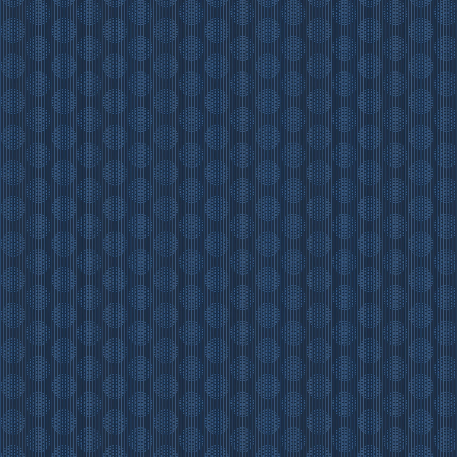 Essentials Navy on Navy Circles & Stripes