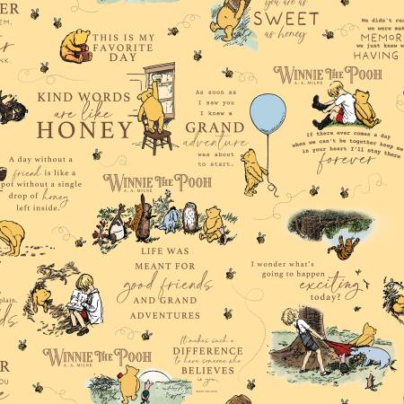Winnie The Pooh Quotes Sunshine - Flannel