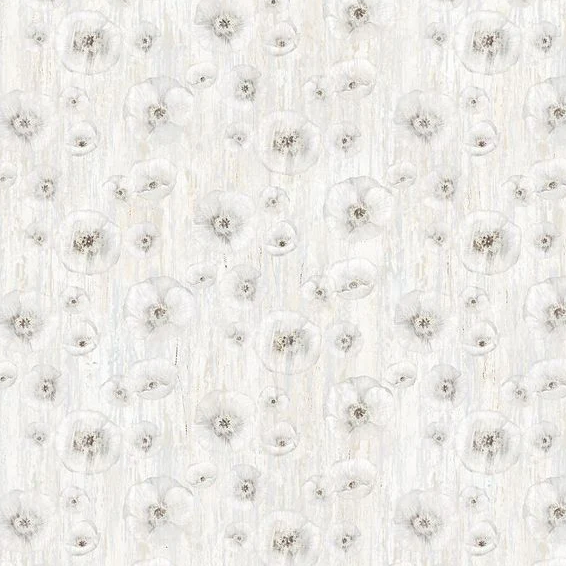 Poppy Meadow White Poppy - White