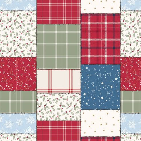 Holly Jolly Patch Christmas Patchwork