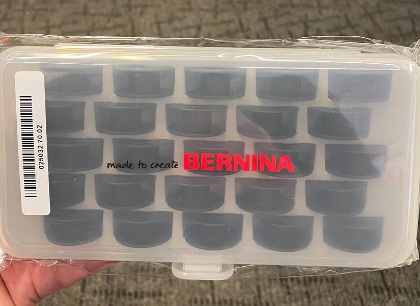 BERNINA Jumbo Bobbin Set of 25 Bobbins for 4-7 Machines