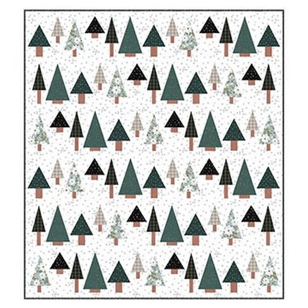 Holiday Hills - Winter Dreams Throw Quilt Kit