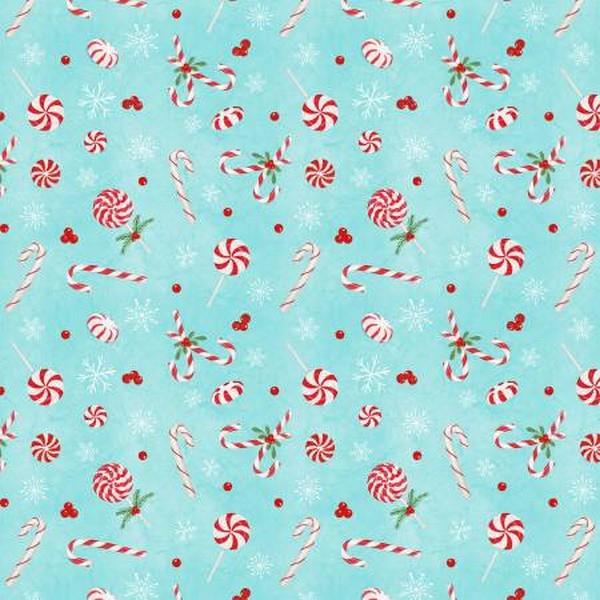 Frosty Mint Christmas Fat Quarter Bundles