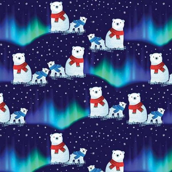 Arctic Friends Northern Lights Fat Quarter Bundle