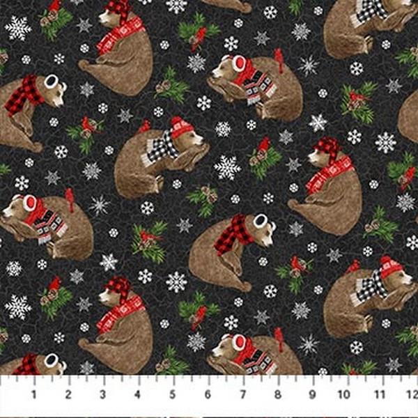 Beary Christmas Fat Quarter Bundle